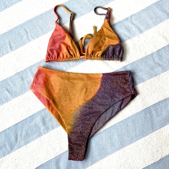 RVCA Other - NWOT RVCA by Dana Trippe high waisted bikini